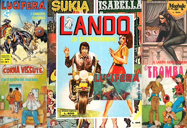 FUMETTO EROTICO ITALIANO – (1966/1984)
